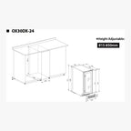 Temptech Vinkøleskab OX30DX-24