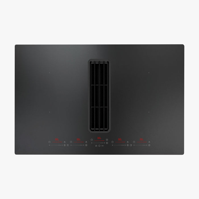 Thermex Induktionskogeplade med emhætte Selected Downdraft 800 Mat glas