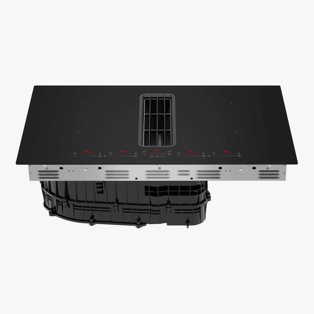 Thermex Induktionskogeplade med emhætte Selected Downdraft 800 Blank glas
