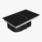 Thermex Induktionskogeplade med emhætte Selected Downdraft 800 Blank glas