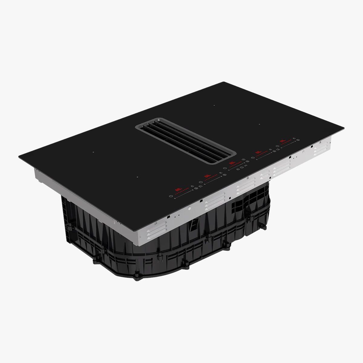 Thermex Induktionskogeplade med emhætte Selected Downdraft 800 Blank glas