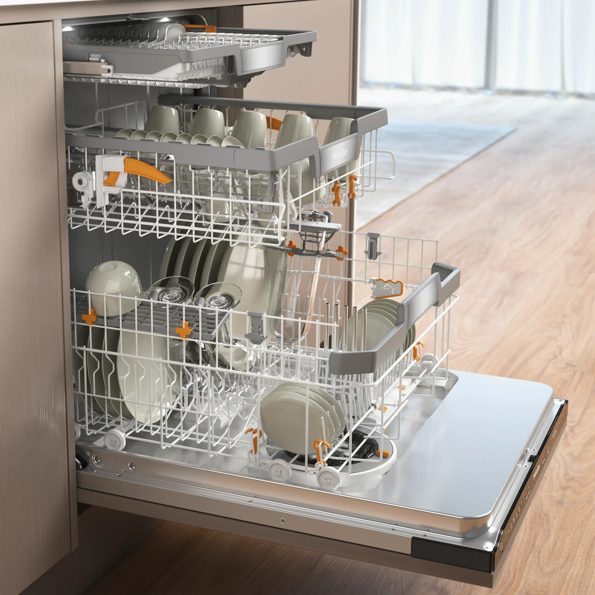 Miele Integrerbar opvaskemaskine G7765 SCVi XXL NER OS - Billede 2