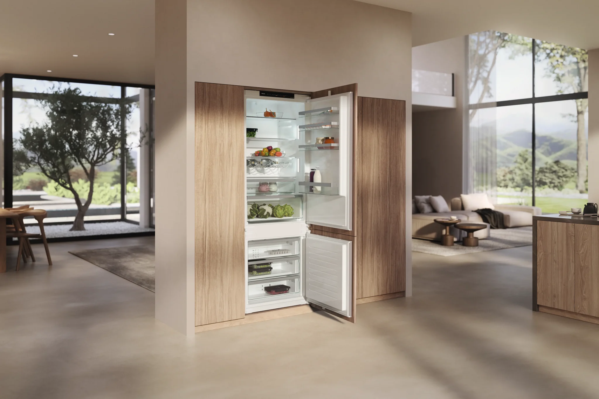 Miele Integrerbart køle-/fryseskab KFN 7913 E - Billede 3