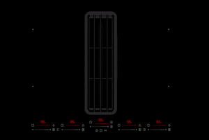 Thermex Kogeplade med Emfang Selected Downdraft 800B